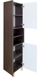 Шкаф-пенал напольный Comforty Барселона 40 белый/венге 00003128626CF Шкаф-пенал напольный Comforty Барселона 40 белый/венге 00003128626CF, 5