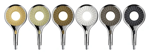 Лейка ручного душа Grohe Rainshower Icon хром/коричневый 27637000 Лейка ручного душа Grohe Rainshower Icon хром/коричневый 27637000