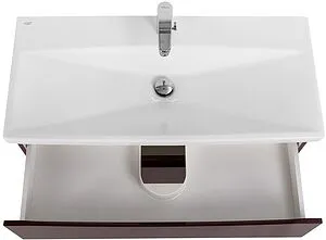 Тумба-умывальник подвесная BelBagno MARINO-CER 100 Bordo Lucido MARINO-CER-1000-2C-SO-BRDL-P+BB-0324-100-LVB Тумба-умывальник подвесная BelBagno MARINO-CER 100 Bordo Lucido MARINO-CER-1000-2C-SO-BRDL-P+BB-0324-100-LVB, 3