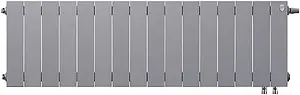 Радиатор биметаллический 16 секций нижнее правое подключение Royal Thermo PianoForte VD 300 Silver Satin RTPSSVDR30016, 2