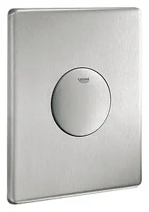 Клавиша смыва для унитаза Grohe Skate 38672SD0 сатин Клавиша смыва для унитаза Grohe Skate 38672SD0 сатин, 1