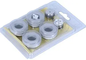 Комплект радиаторный универсальный ½" Global серый Комплект радиаторный универсальный ½" Global серый, 2