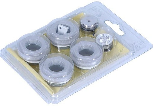 Комплект радиаторный универсальный ½&quot; Global серый