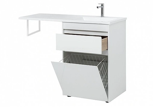 Тумба под умывальник напольная Aquanet Токио 58 белый 00239290