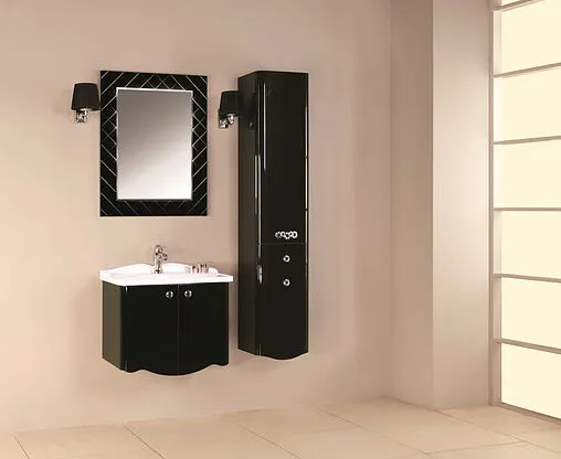 Зеркало Aquaton Венеция 65 чёрный 1A155302VNL20