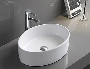 Раковина BelBagno 51 белый BB1049 Раковина BelBagno 51 белый BB1049, 3
