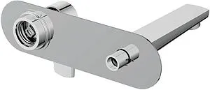 Смеситель для раковины из стены Cersanit Moduo хром 64096, 3