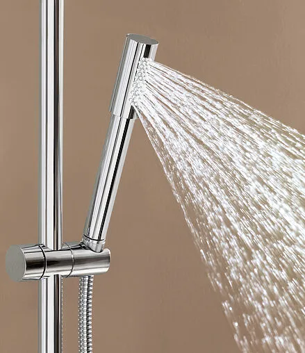 Душевая система с термостатом для душа Grohe Rainshower System 210 хром 27032001 Душевая система с термостатом для душа Grohe Rainshower System 210 хром 27032001