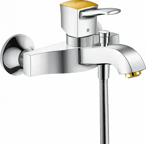 Смеситель для ванны Hansgrohe Metropol Classic хром/золото 31340090 Смеситель для ванны Hansgrohe Metropol Classic хром/золото 31340090, 1