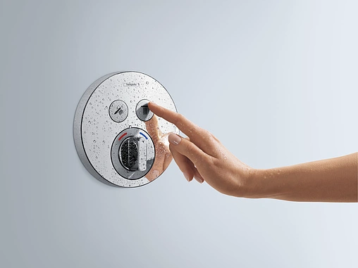 Смеситель для душа скрытого монтажа Hansgrohe ShowerSelect S хром 15748000