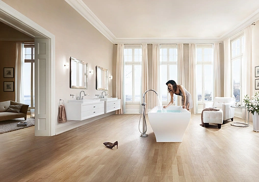 Стакан Grohe Grandera хром/белый 40626000