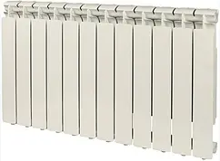 Радиатор алюминиевый 12 секций нижнее правое подключение Stout Bravo 500 SRA-0120-050012