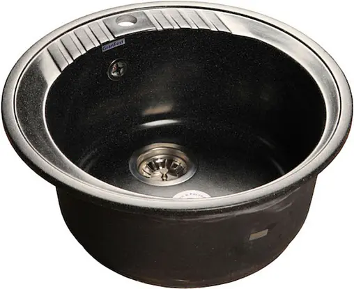 Мойка кухонная GranFest Rondo R-520 черный