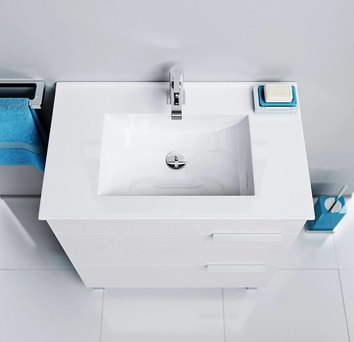 Тумба-умывальник напольная Aqwella Brig 60 белый Br.01.06/2/W+4620008192475