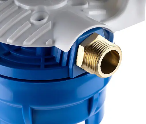 Корпус фильтра ½&quot;н x ¾&quot;н Slim Line 10&quot; Гейзер 1 П (Иней) 50533