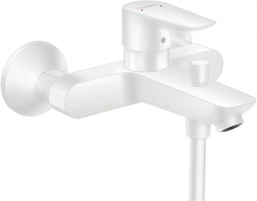 Смеситель для ванны Hansgrohe Talis E белый матовый 71740700