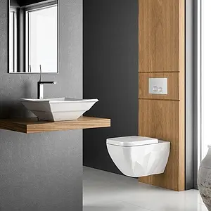 Раковина Bien Kristal 41 белый KRLG04101FD0W3000 Раковина Bien Kristal 41 белый KRLG04101FD0W3000, 4