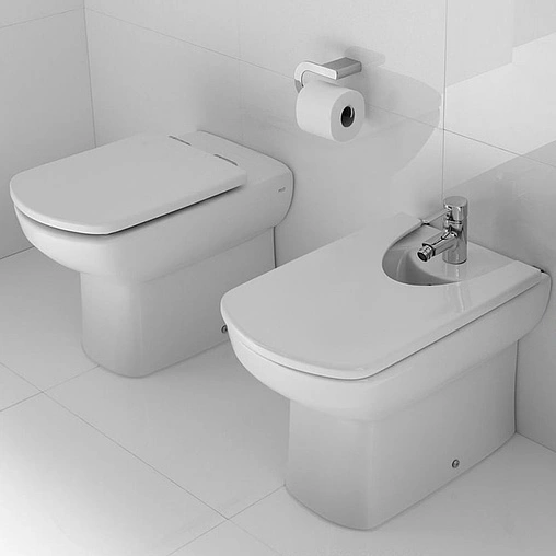 Биде напольное Roca Dama Senso белый 357517000