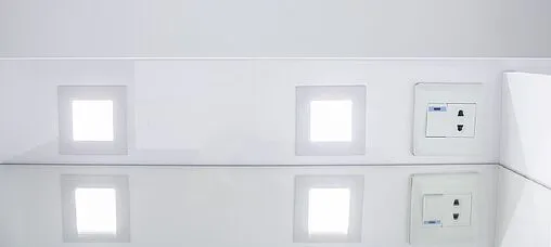 Шкаф-зеркало Домино Cube 80 R белый DC5011HZ