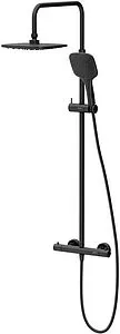 Душевая система с термостатом для душа Damixa Option чёрный матовый DX218092300, 1