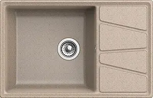 Мойка кухонная GranFest Vertex V-780L песочный Мойка кухонная GranFest Vertex V-780L песочный, 3