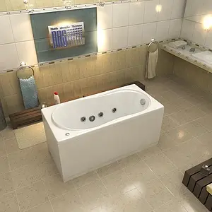 Панель для ванны фронтальная Bas Тесса 140 белый Э 00036 Панель для ванны фронтальная Bas Тесса 140 белый Э 00036, 3