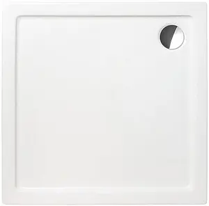 Поддон для душа акриловый низкий 800x800мм Roltechnik Flat Kvadro 8000118 Поддон для душа акриловый низкий 800x800мм Roltechnik Flat Kvadro 8000118, 1