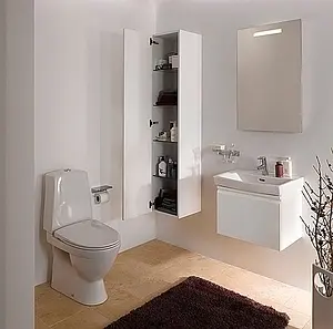 Шкаф-пенал подвесной Laufen Pro A 35 L белый 4.8312.1.095.463.1 Шкаф-пенал подвесной Laufen Pro A 35 L белый 4.8312.1.095.463.1, 4