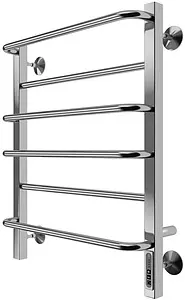 Полотенцесушитель электрический лесенка Terminus Евромикс квадро П6 500х650 электро quick touch полированная сталь 4670078531230, 1