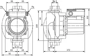 Насос циркуляционный для ГВС Wilo TOP-Z 25/10 EM 2061964 Насос циркуляционный для ГВС Wilo TOP-Z 25/10 EM 2061964, 3