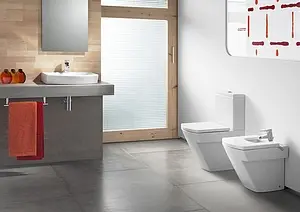 Унитаз-компакт Roca Hall белый 342628000+341620000 Унитаз-компакт Roca Hall белый 342628000+341620000, 3