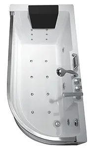 Ванна акриловая с гидромассажем Gemy 165x80 L G9227 K L, 4