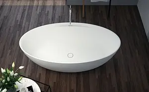 Ванна отдельностоящая из искусственного камня Cezares Titan-Oval-170-85-57 Ванна отдельностоящая из искусственного камня Cezares Titan-Oval-170-85-57, 3