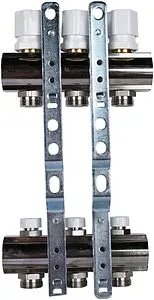 Группа коллекторная без расходомеров 3 отвода 1&quot;в/в x ¾&quot;ек Luxor CD 468M/3 15552703MN, 3