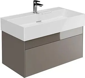 Тумба-умывальник подвесная Kerama Marazzi Logica 90 песчаный LOG.90.2\SAN+LO.wb.90.1 Тумба-умывальник подвесная Kerama Marazzi Logica 90 песчаный LOG.90.2\SAN+LO.wb.90.1, 1