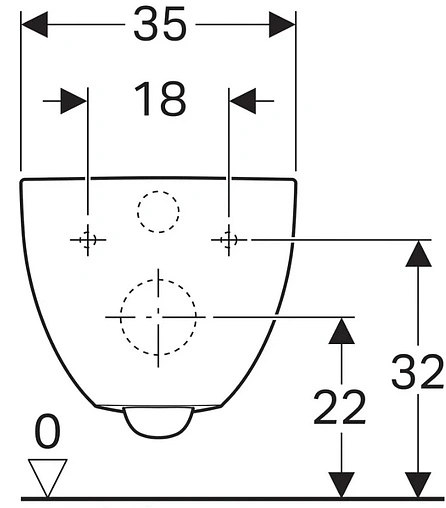 Комплект 6 в 1 Geberit Acanto 500.301.KJ.A с кнопкой Sigma 20 115.882.11.1 белый глянцевый Комплект 6 в 1 Geberit Acanto 500.301.KJ.A с кнопкой Sigma 20 115.882.11.1 белый глянцевый