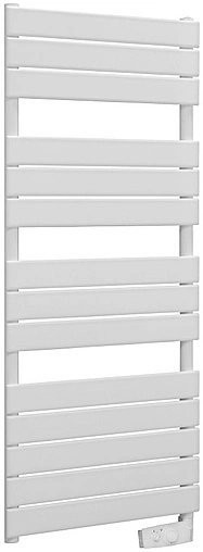 Полотенцесушитель электрический лесенка Atlantic Adelis 1374x556 W 750W белый матовый 002239