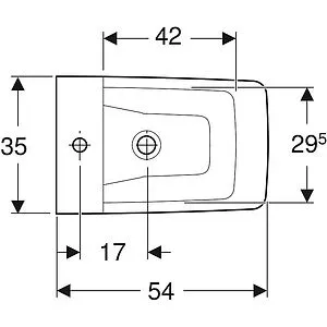 Биде подвесное Geberit Xeno² белый 500.501.01.1, 3