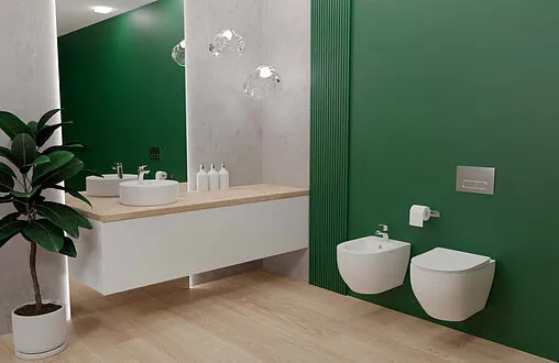 Биде подвесное Aquatek Европа белый матовый AQ1016-MW