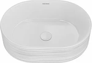 Раковина Kerama Marazzi Artbasin Conchiglia 50 белый SA.wb.50\WHT Раковина Kerama Marazzi Artbasin Conchiglia 50 белый SA.wb.50\WHT, 3