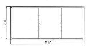 Каркас для ванны MITO Mito Red 160x70 RW-MITO RED*160 Каркас для ванны MITO Mito Red 160x70 RW-MITO RED*160, 2