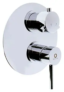 Смеситель для ванны скрытого монтажа Rav Slezak Seina хром SE986K, 1