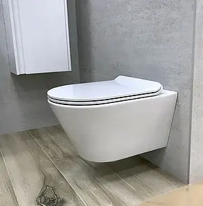 Унитаз подвесной безободковый Kerama Marazzi Plaza Modern белый PLM.wc.02 Унитаз подвесной безободковый Kerama Marazzi Plaza Modern белый PLM.wc.02, 3