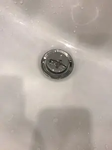 Выпуск автоматический для раковины с переливом SantecPro хром AQ135K Выпуск автоматический для раковины с переливом SantecPro хром AQ135K, 3