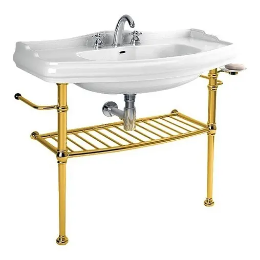 Консоль Kerasan Retro 78 золото 730091