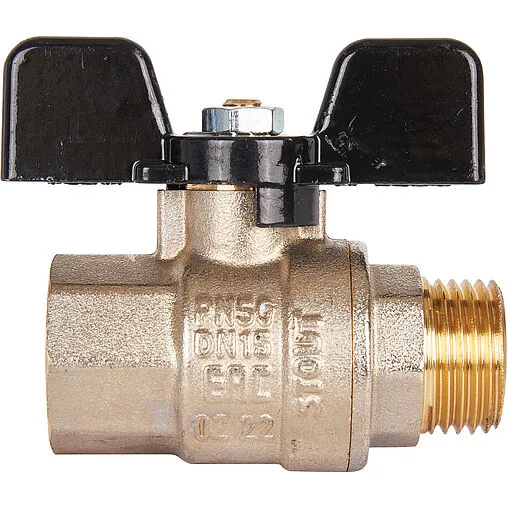 Кран шаровый ½&quot;в x ½&quot;н Stout ГОСТ Р 59553-2021 SVB-0004-200015