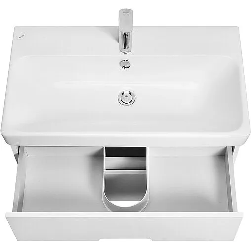 Тумба-умывальник подвесная Aquaton Оливия 80 белый матовый 1A2831K0OL010