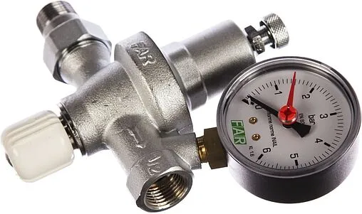 Клапан подпиточный с манометром ½&quot; Far FA 2110 12