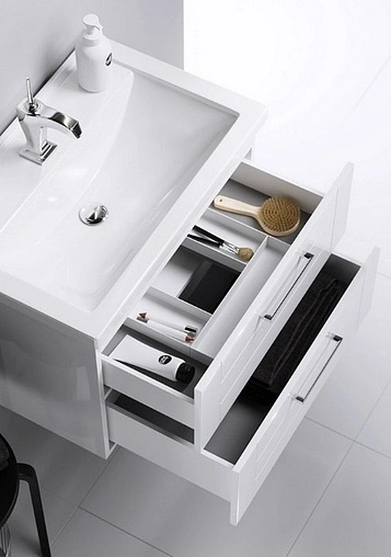 Тумба под умывальник подвесная Aqwella Manchester 70 белый MAN01072