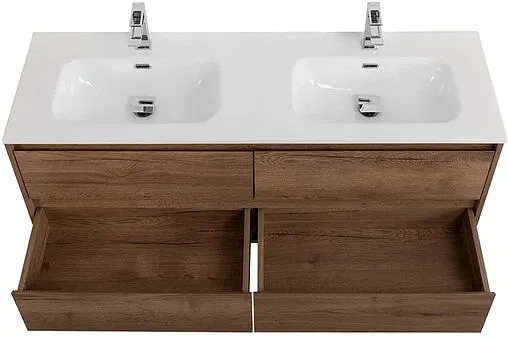 Тумба под умывальник подвесная BelBagno KRAFT 140 Rovere Tabacco KRAFT-1400-4C-SO-2-RT